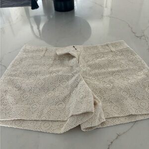 Brand new lace shorts.